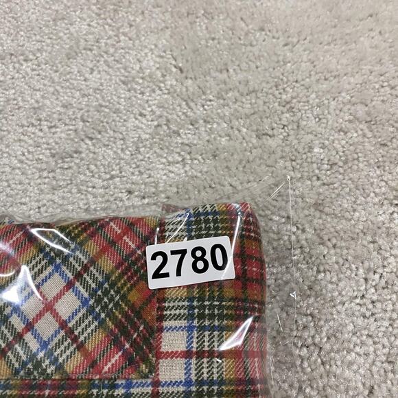 VTG Wrangler Shirt Mens M Plaid Flannel Button Down Made USA 70s Western Cowboy - Picture 7 of 7